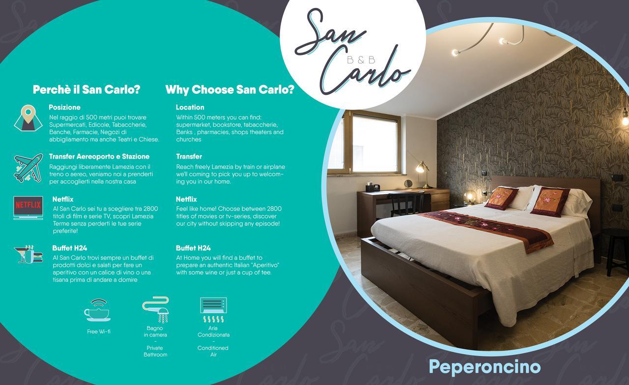 B&B San Carlo 라메지아 테르메 외부 사진